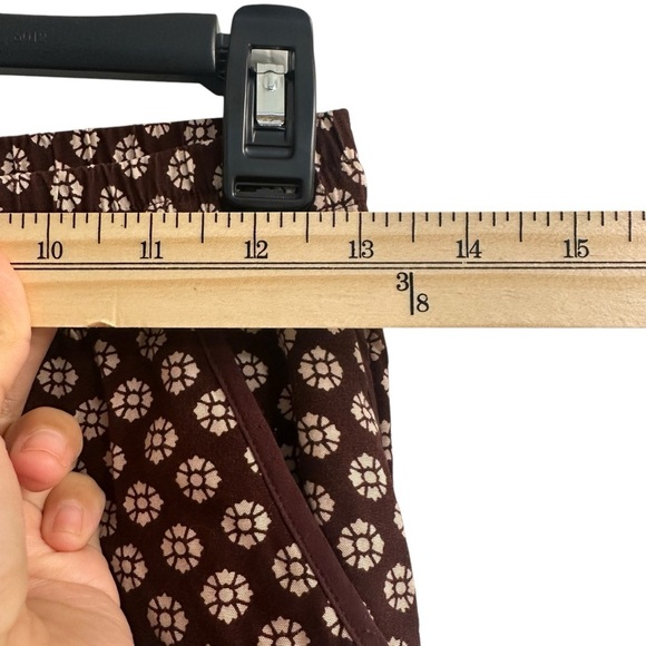 Madewell Track Trouser Crop Pant In Coin Tile Size X-Small Wide Leg. - Picture 5 of 8